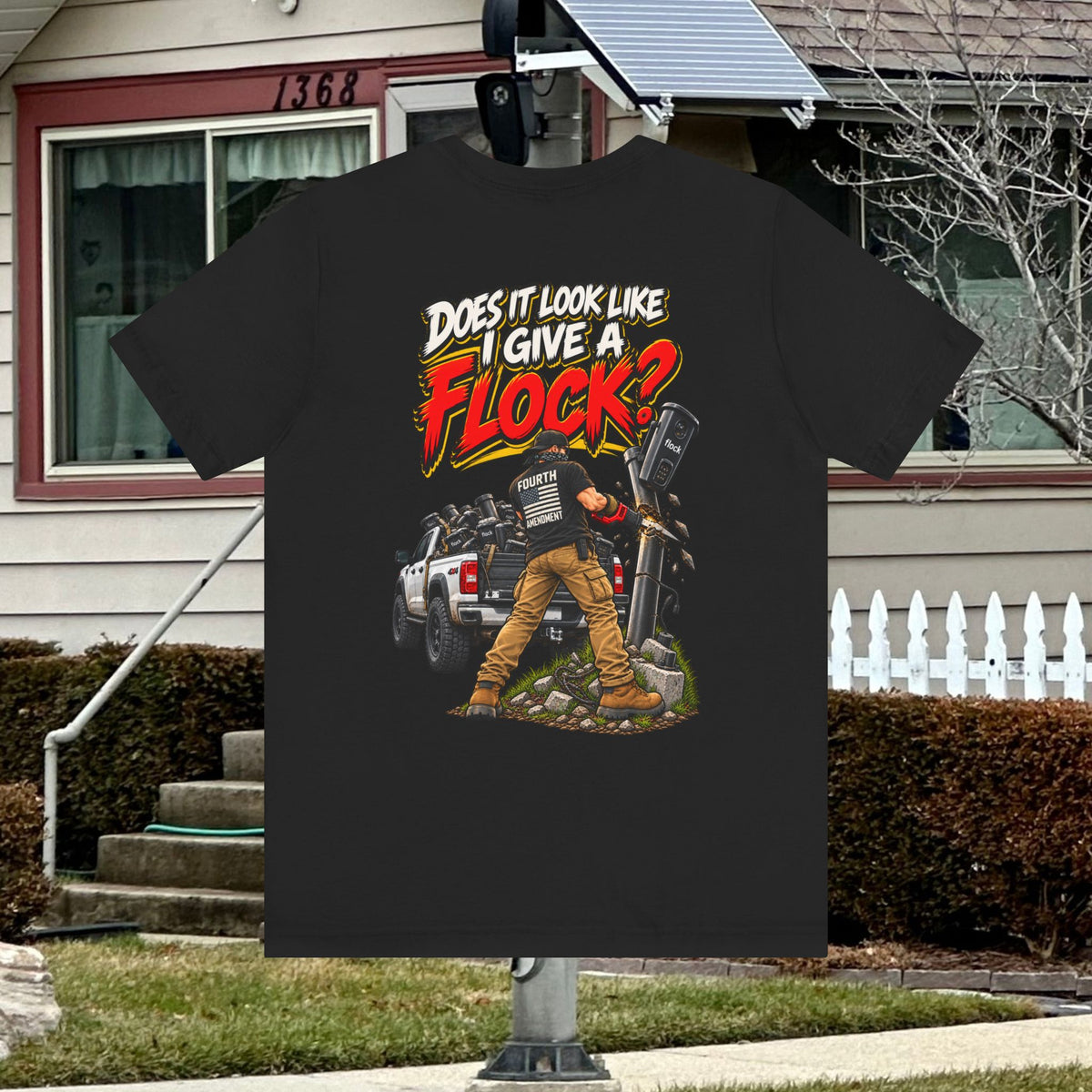 "Does It Look Like I Give A Flock? "- Unisex Tee