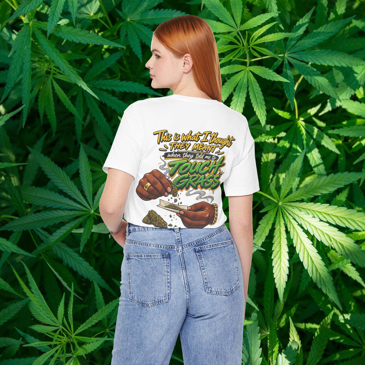 "Touch Grass" - Unsex Tee