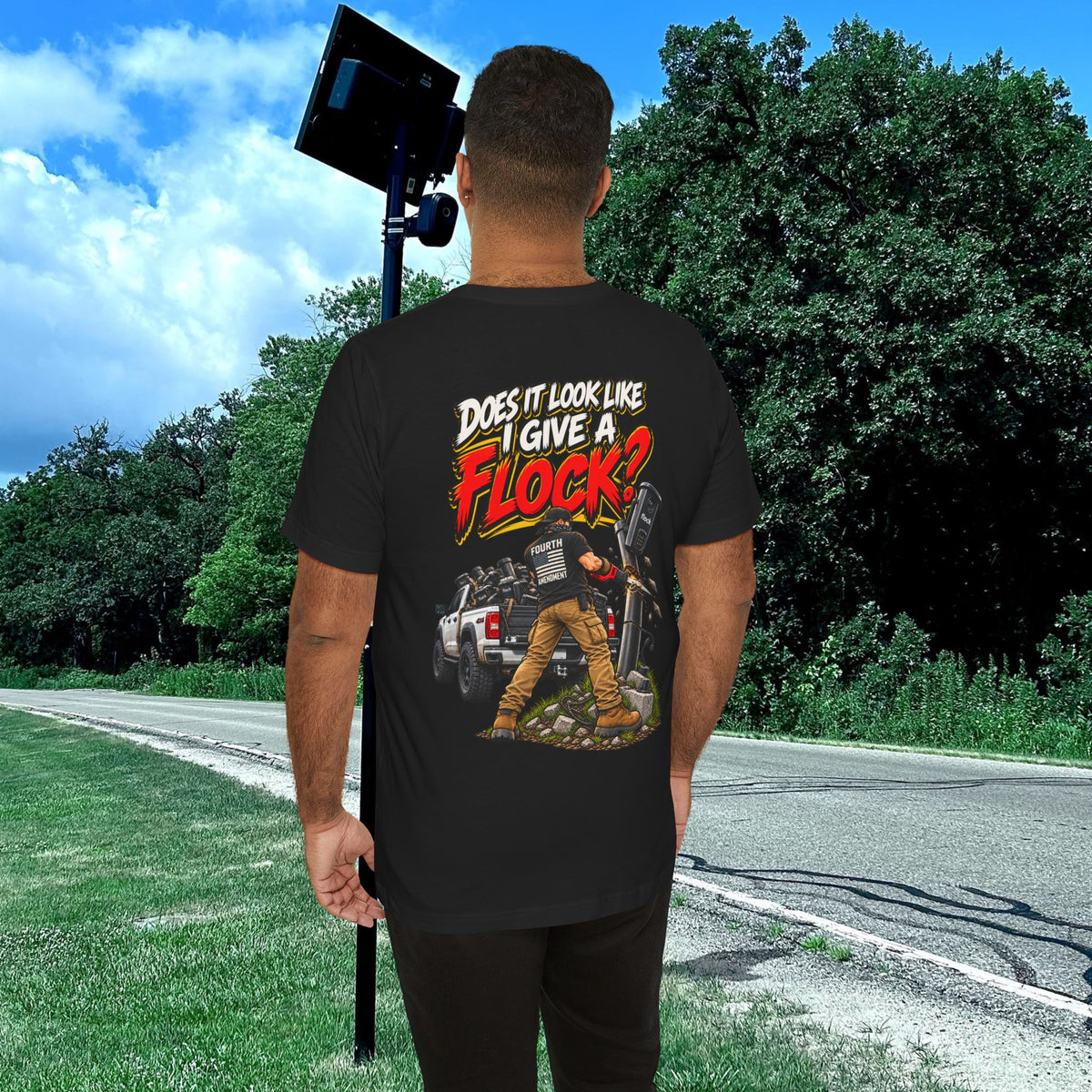 "Does It Look Like I Give A Flock? "- Unisex Tee