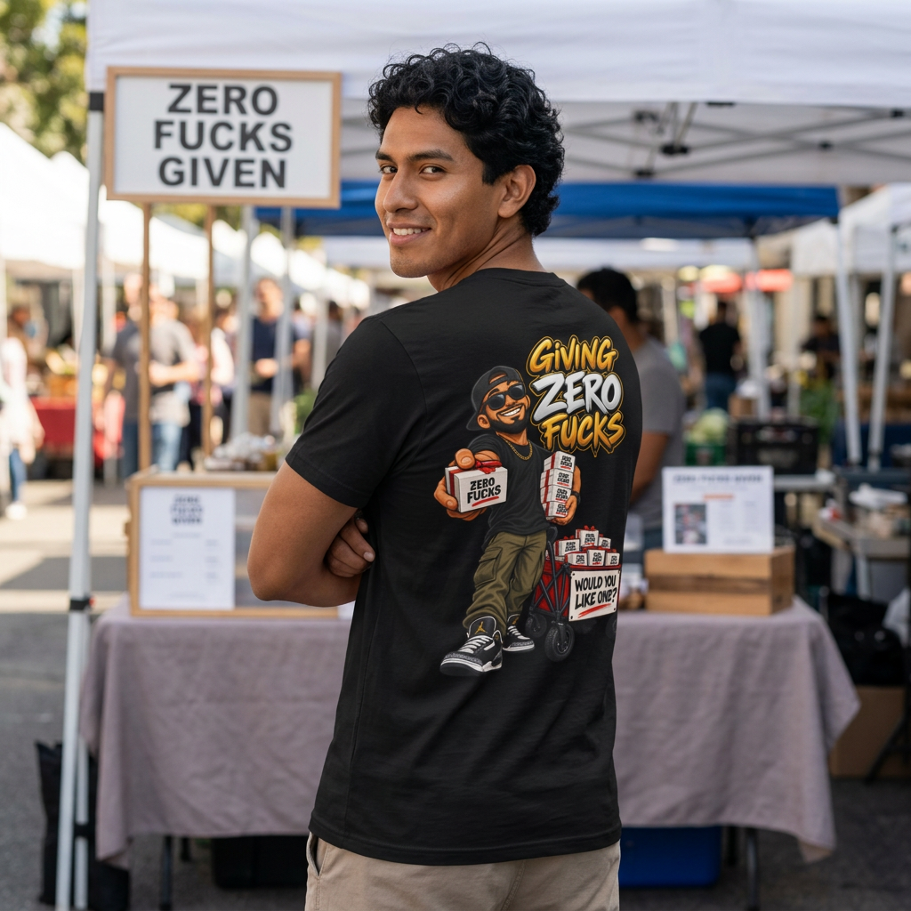 "Giving Zero F*cks" - Unisex Tee