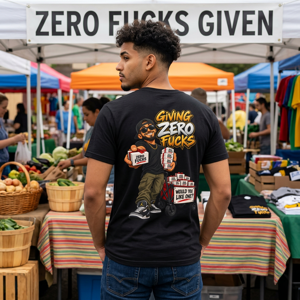 "Giving Zero F*cks" - Unisex Tee