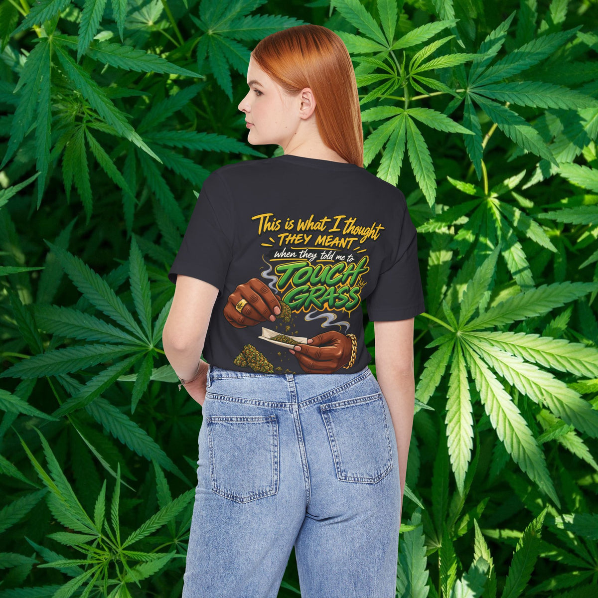 "Touch Grass" - Unsex Tee