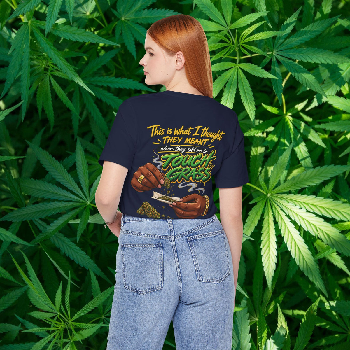 "Touch Grass" - Unsex Tee